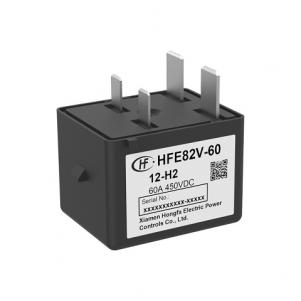 HONGFA High voltage DC relay,Carrying current 60A,Load voltage 450VDC  HFE82V-60